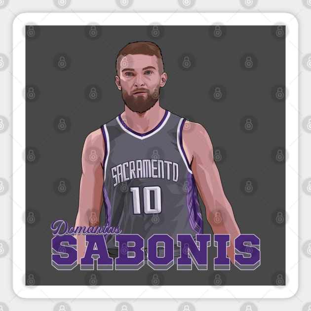 SABONIS Magnet by origin illustrations